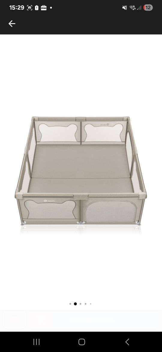 Tarc de joaca 200x180 bej