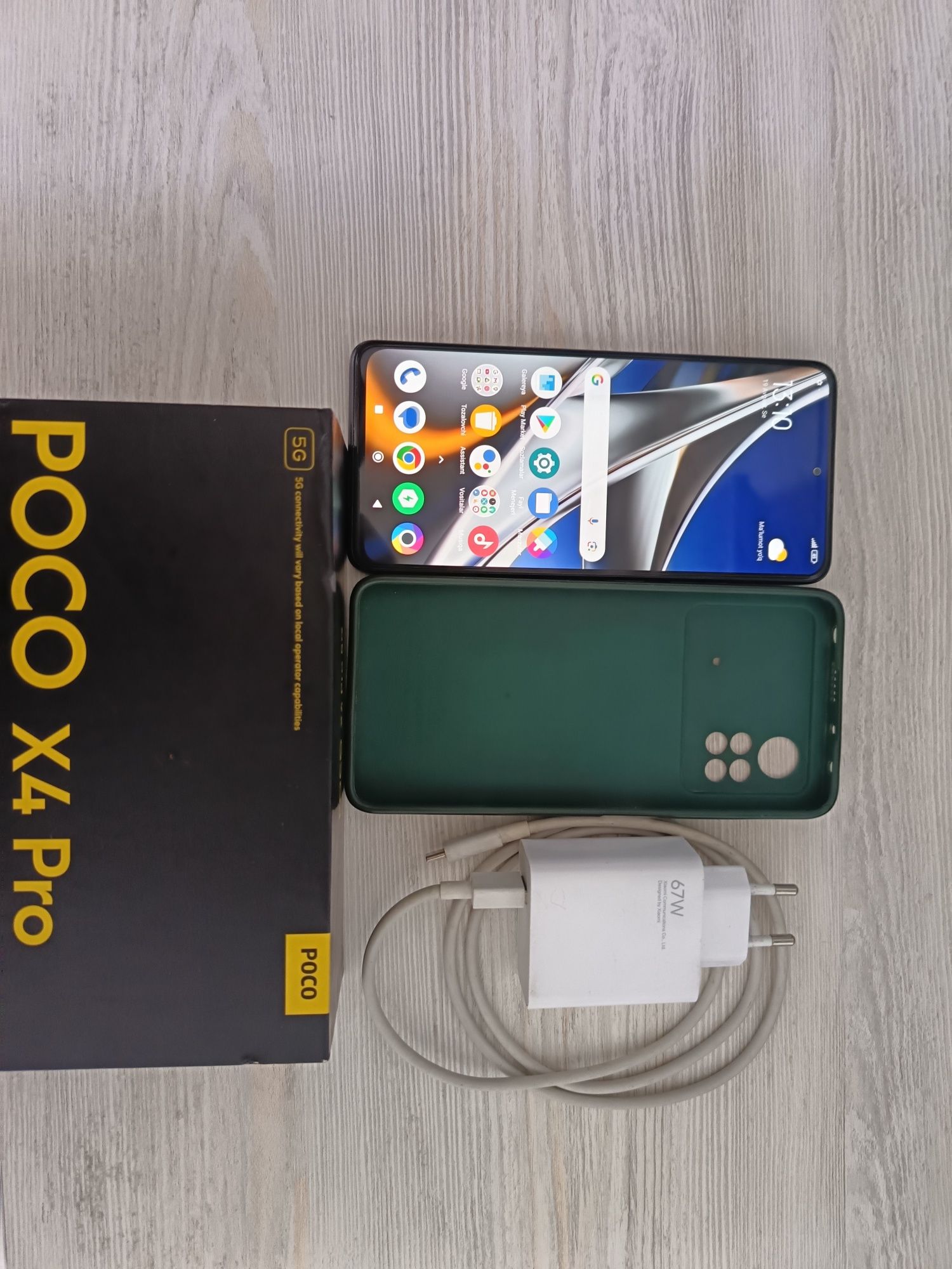 Poco x 4 pro 5G 1 oy kafolat