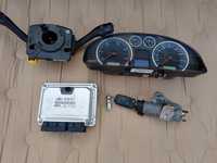 Kit pornire calculator ECU contact cheie ceasuri bord vw passat b5.5