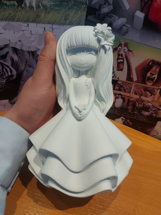 Гипсовая копилка копилки подарки в детскии сад  принцесса игрушка