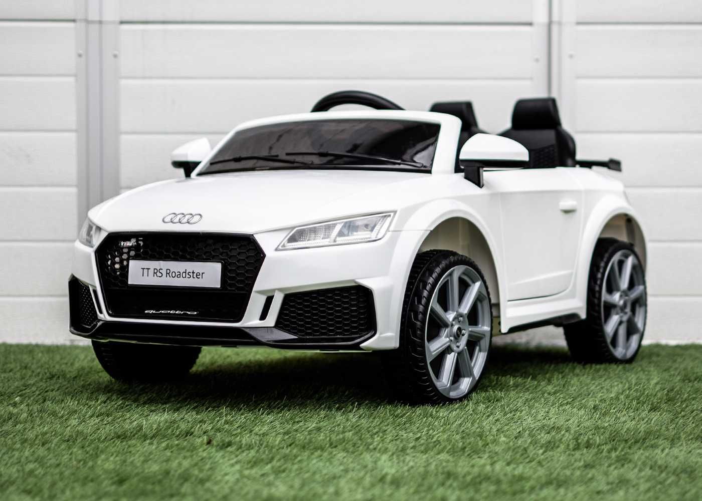 Masinuta electrica pentru copii, Audi TTRS 2x 35W 12V, BT #white