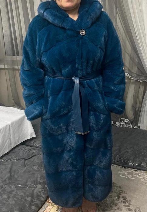 Норковая шуба с торгом