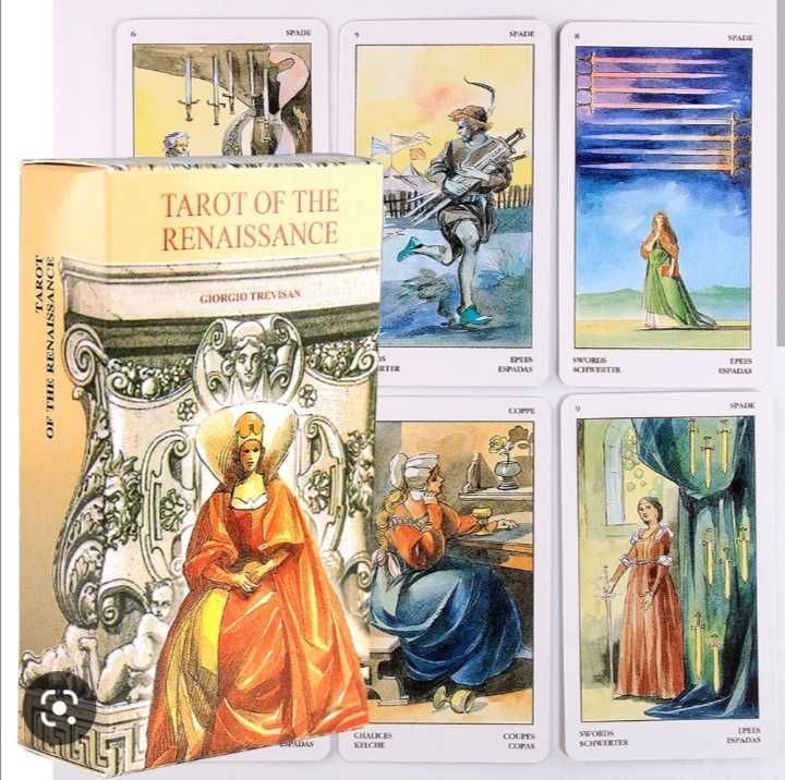 Carti TAROT Of The Renaissance 78 buc. Pachet Nou, sigilat