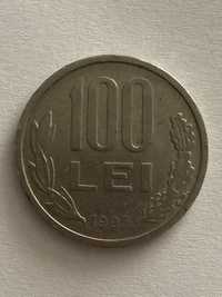 Monedă 100 lei anul 1993