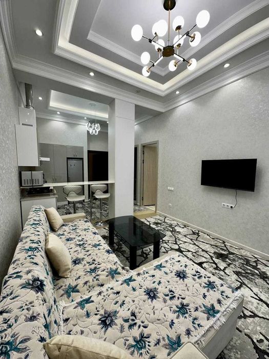 Аренда 2-комнатной квартиры с террасой в Tashkent City Gardens