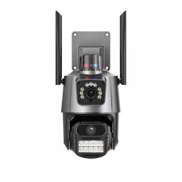 P11 ICSEE PTZ Двойна IP камера С ДВЕ АНТЕНИ цветно нощно виждане