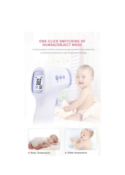 Termometru cu infraroșu pentru frunte - modul comod și rapid de a lua