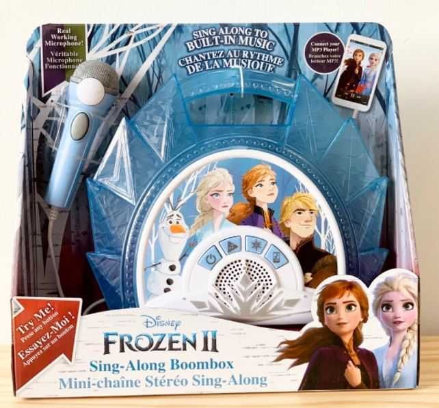 Frozen  Boombox, поющая сумочка-колонка с микрофоном - оригинал!!!