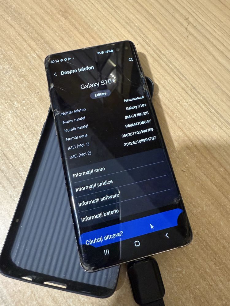 Samsung S10+ S10 Plus + Piese Functional Testat Resetat Activat