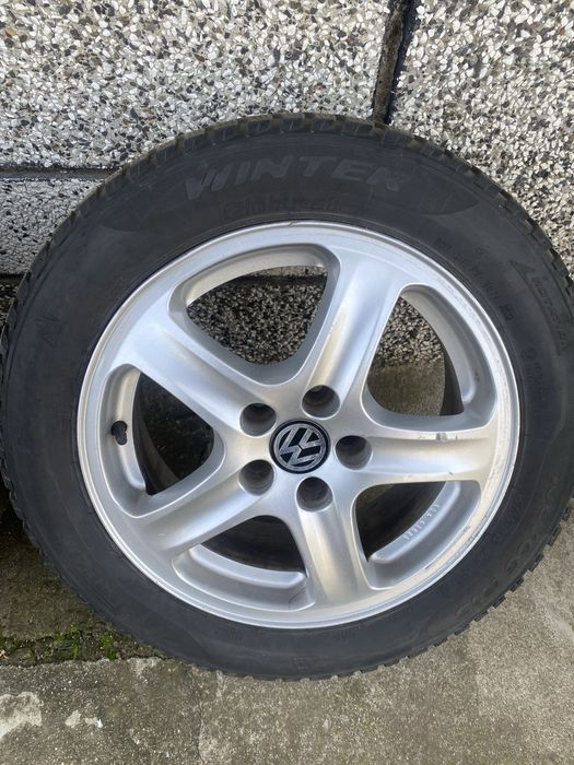 Продавам джанти с зимни гуми 15ски 5х100