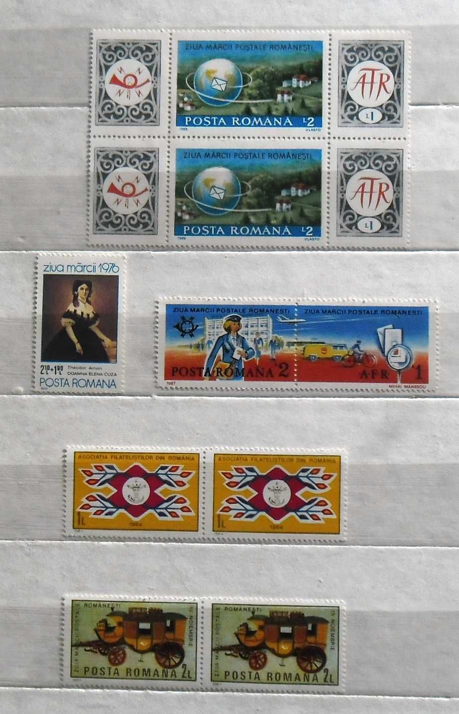 Lot timbre din anii 1980