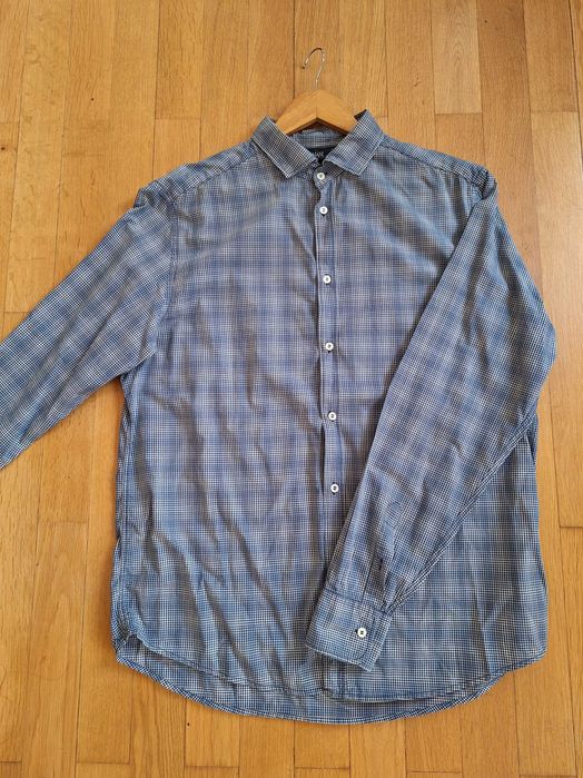 Мъжки ризи Armani jeans, размер XXL  и 3XL. Идеален вид!