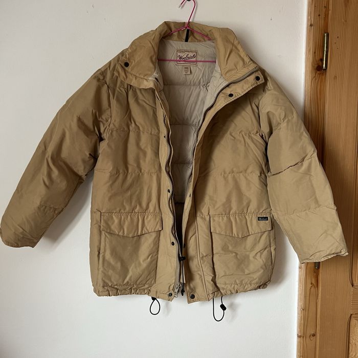 Geaca Woolrich cu puf de gasca