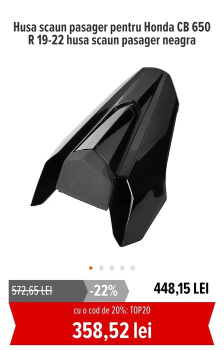 Honda CB650R CBR 650R 2019-2023 Monopost nou, sigilat