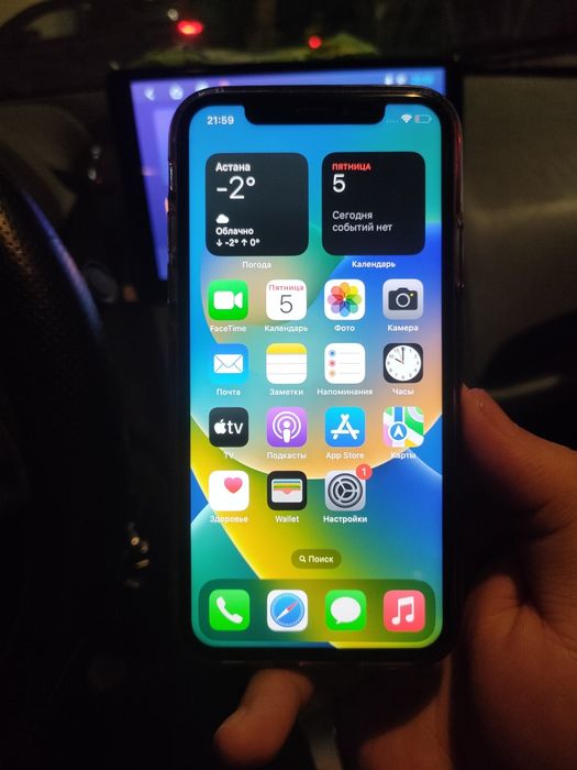 iPhone X, 64gb, в хорошем состояний