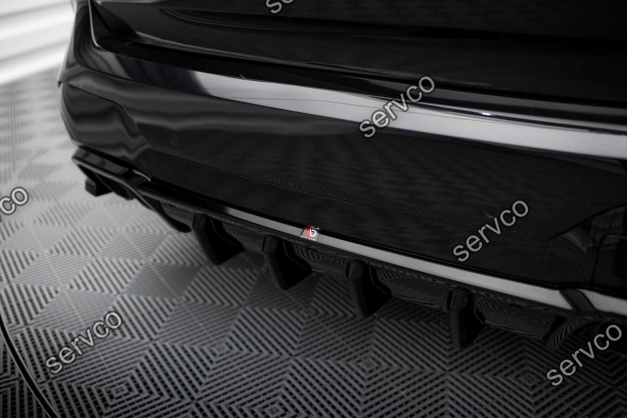 Prelungire difuzor bara spate Bmw X3 M F97 2017- v2 - Maxton Design