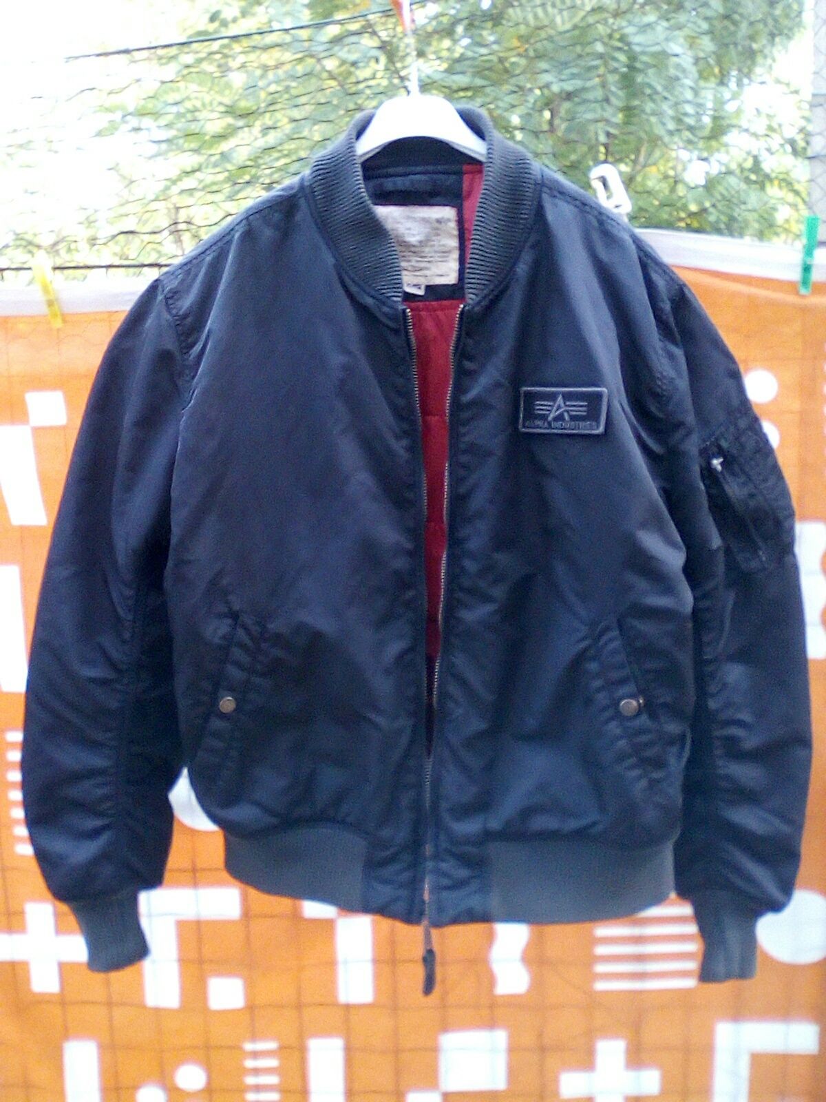 Geaca bomber,pilot/barbati/vintage/Alpha Industries,USA/M/L