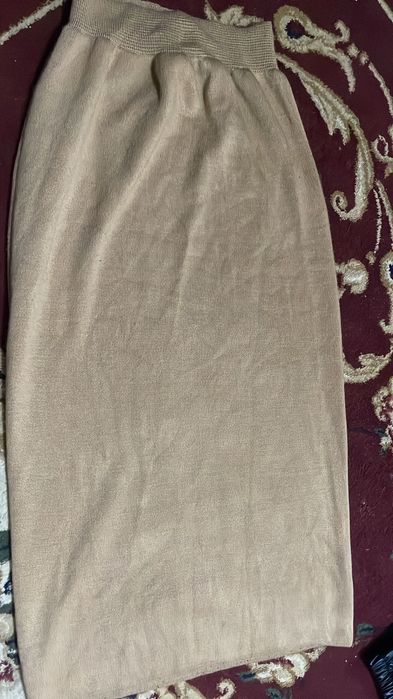 Двойка вязаная трикотажная Юпка карандаш и кофта