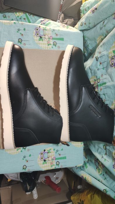 Леки и удобни мъжки боти от естествена кожа Bustagrip №45