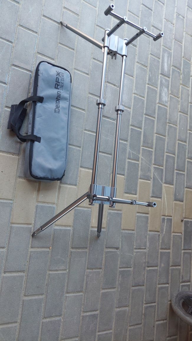 Rod pod aluminiu delphin rpx stalk silver, 2 posturi