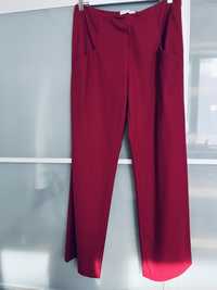 Pantaloni dama lana rosu burgundiu STEFANEL