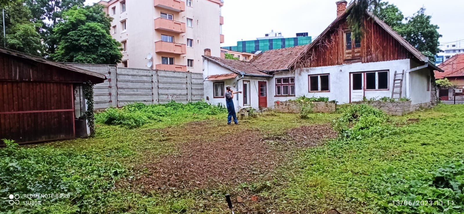 Evacuare resturi vegetale