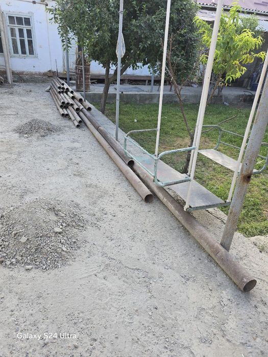 Трубы разного диаметра d-110 мм. d-100 мм. d-89 мм