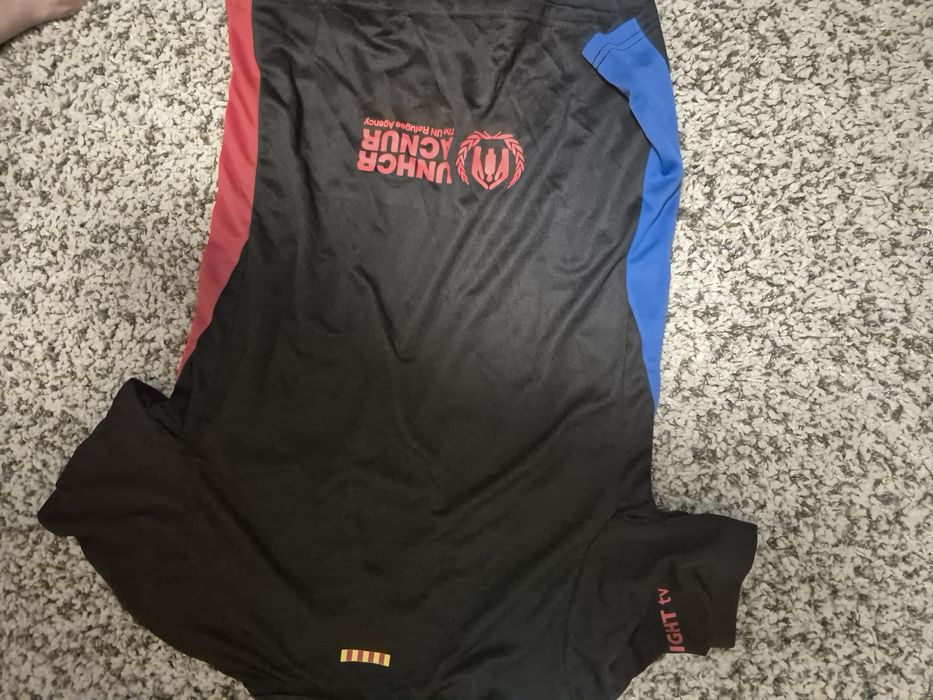 Barcelona kit negru rosu