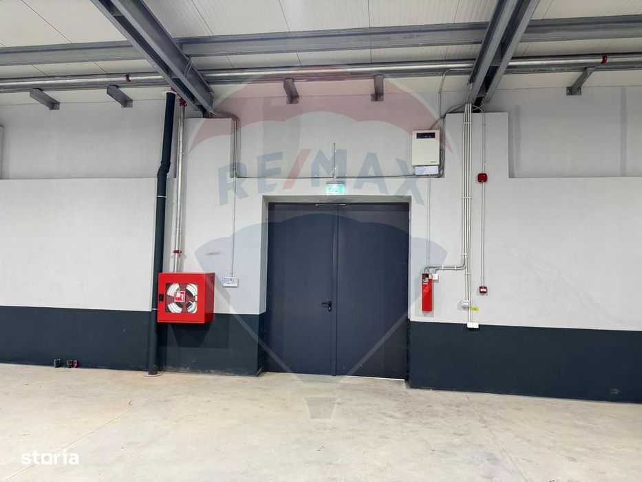 Spațiu industrial, hala moderna Fundulea - acces la calea ferata