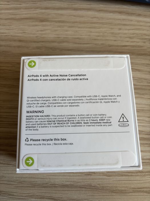 AirPods 4 with Active Noise Cancellation