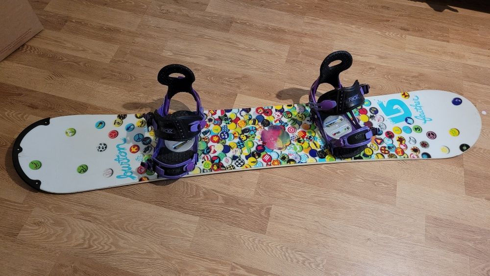 Placa snowboard Burton 153 cu legături RIDE
