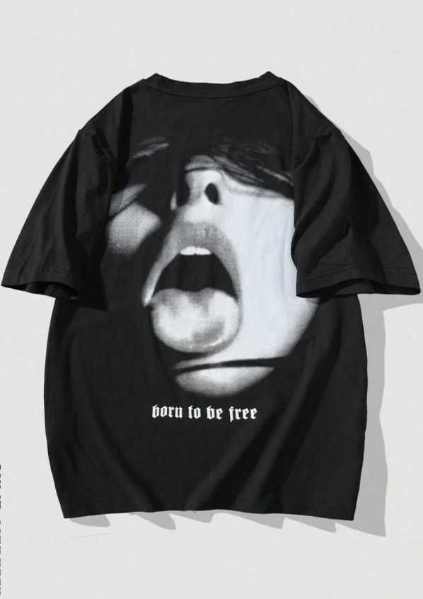 Мъжка тениска born to be free!