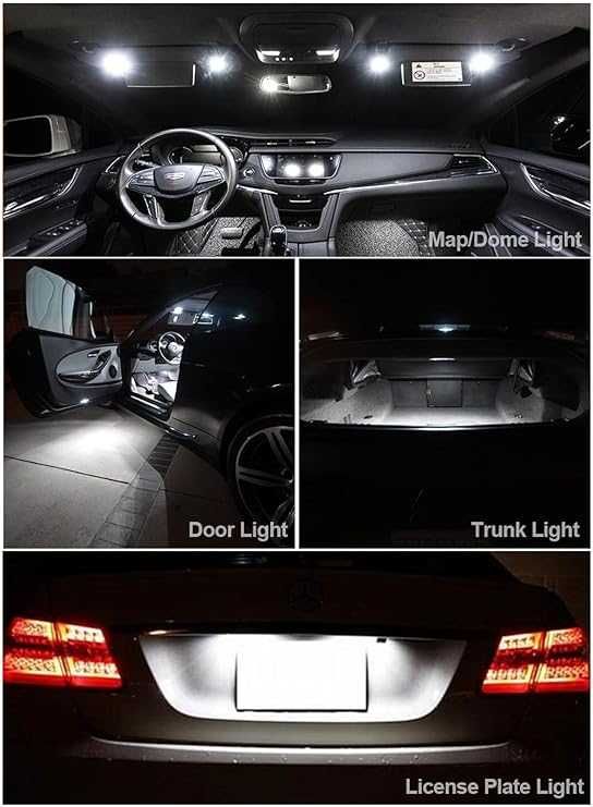 Интериорни крушки Mercedes Benz SLK R172 2011 - 2016 светлини мерцедес
