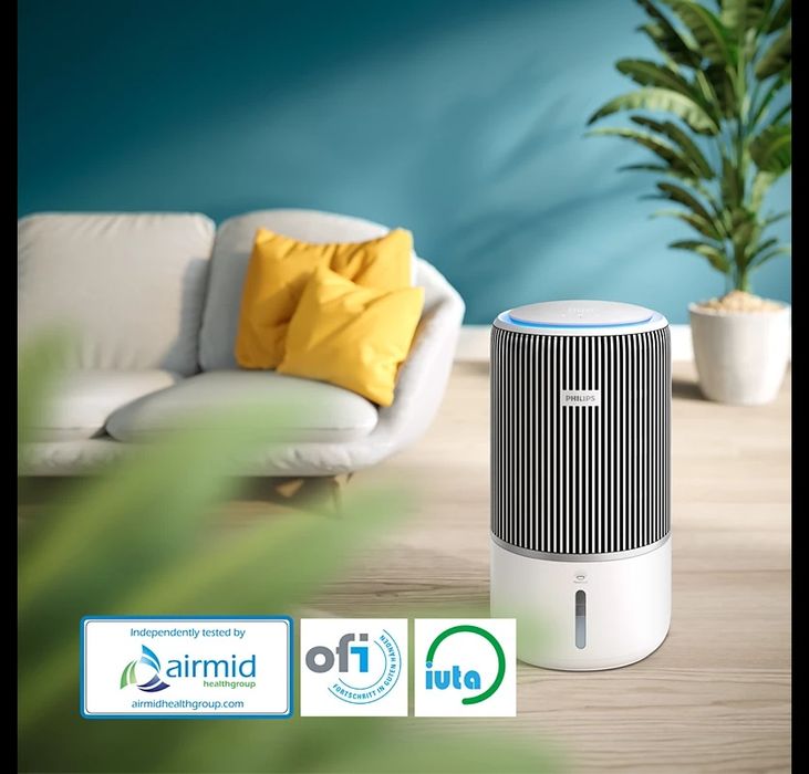 Умный очиститель и увлажнитель воздуха 2в1 Philips Ac3420 до 78 кв.м.