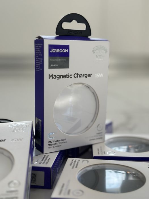 Incarcator Wireless Joyroom JR-A28 15W Universal Negru/Alb/Albastru