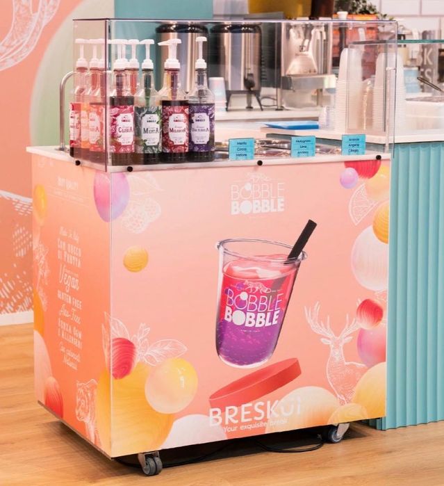 Количка за бабъл тий (bubble tea)