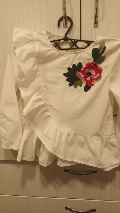 Bluziță zara și vestuță de blăniță zara mărime 134