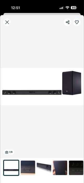 Soundbar LG SJ3