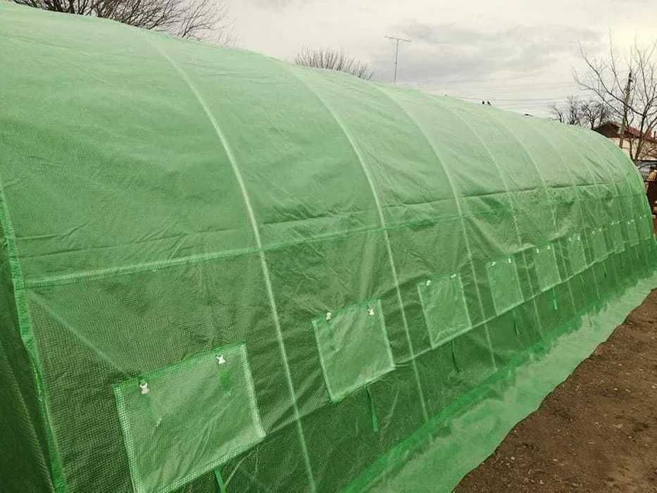 Solar de gradina 4x8 m, teava galvanizata - Corturi24.RO