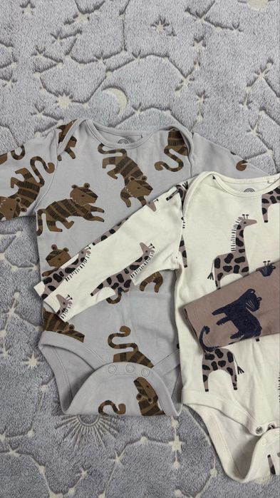 Детская одежда, боди с рукавами Next