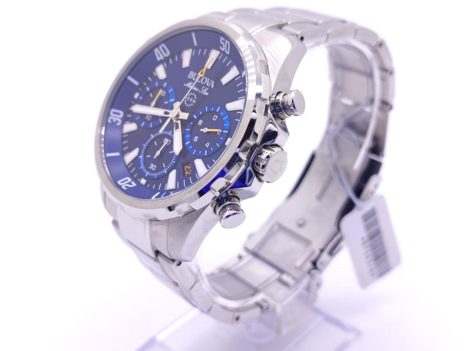 Bulova Marine Star 96B256 barbatesc, Garantie 24 luni | #D87563