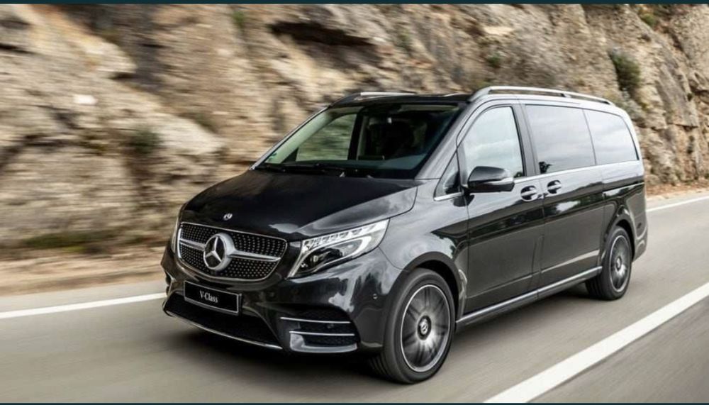 Услуги на Mercedes v-class.  поездки,трансфери,иностраных делегации.