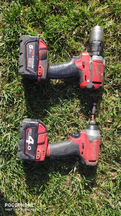 Комплект импакт/винтоверт Milwaukee M18