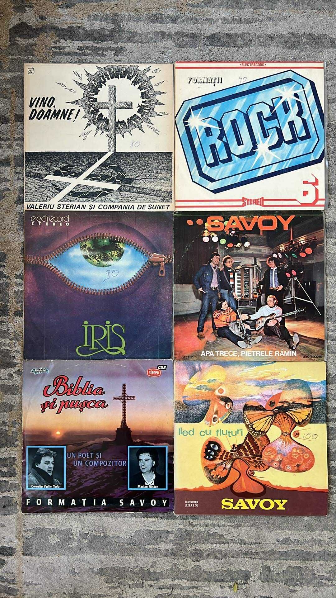 Discuri vinil românești – rock, Savoy, Iris, Vali Sterian