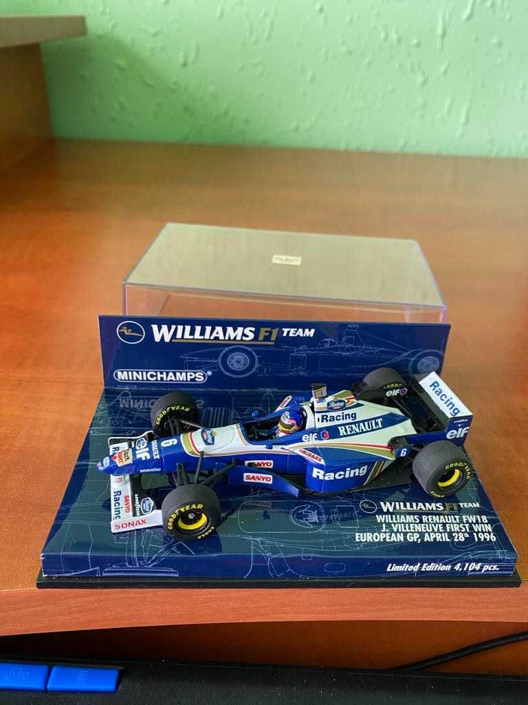 продавам редки модели формула 1 мащаб 1.43 на minichamps