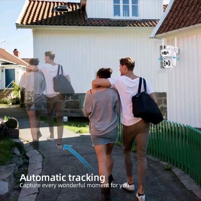 Camera wifi supraveghere 2 lentile