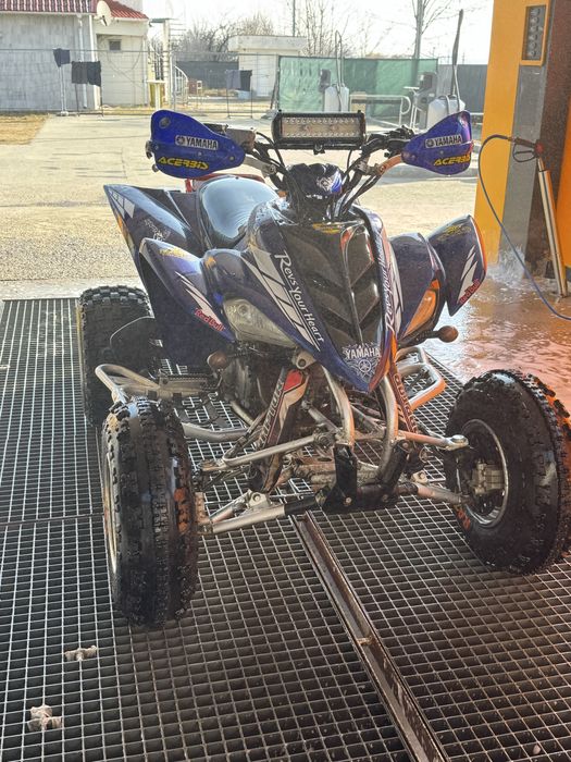 2 atv kymco kxr 250/yamaha raptor 350 cu acte( schimb doar cu atv 4x4)