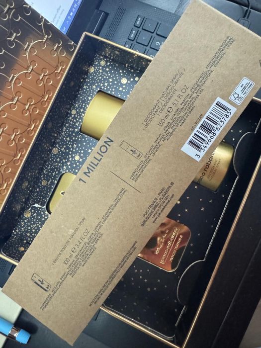 Set Paco Rabanne 1 Million gift set, pachet cadou, 100% original