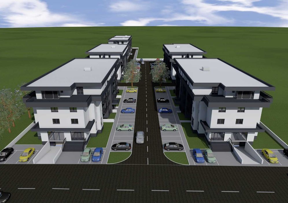 Apartamente cu 1/2/3/4 camere cu gradina/terasa  PREDARE  2025