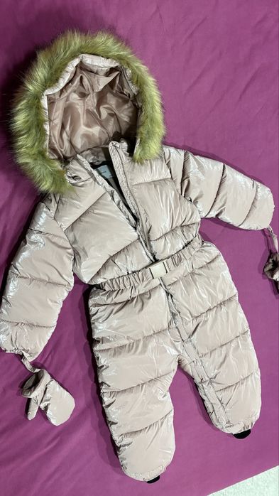 Reserved детски зимен гащеризон за момиче 104 см